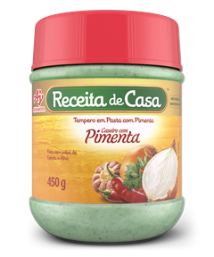 RECEITA DE CASA C/PIMENTA 450G