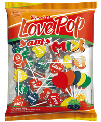 PIR CORACAO LOVE POP MIX SAMS 600G
