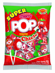 PIR S CHERRY POP MORANGO SAMS 750G