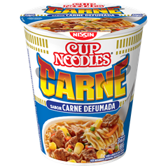 CUP NOODLES SABOR CARNE DEFUMADA 69G