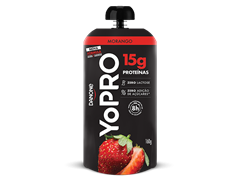 YOPRO POUCH MORANGO 160G * 514