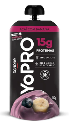 YOPRO POUCH ACAI C/BANANA 160G * 516
