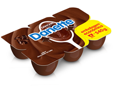 DANETTE CHOC AO LEITE 540G *573