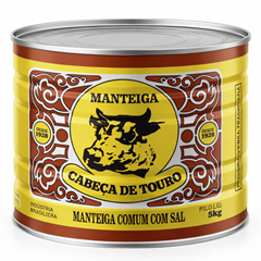 MANTEIGA COMUM C/SAL CABECA TOURO LT 5KG
