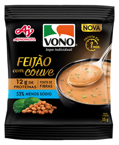 SOPA VONO FEIJAO COM COUVE 35G