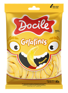 GELATINES BANANA 80G
