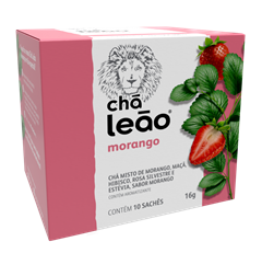 CHA LEAO MORANGO 16G