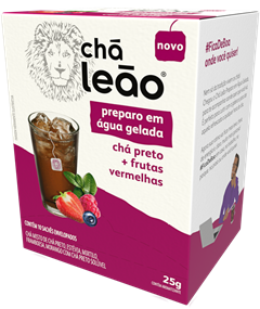 COLD BREW CHA PRETO+FRUTAS VERM 25G