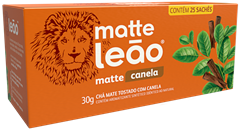 CHA MATTE LEAO CANELA 30G