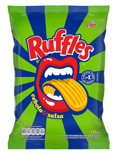 RUFFLES CEBOLA E SALSA 115G