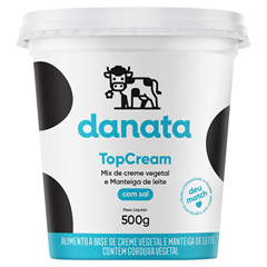 TOPCREAM MIX DANATA COM SAL PT 500G