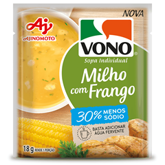 SOPA VONO MILHO C/ FRANGO - SODIO 18G