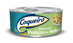 ATUM COQUEIRO PEDACOS AO NATURAL 24X170G