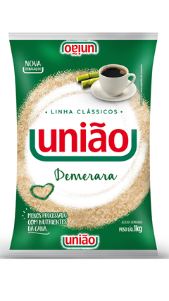 ACUCAR UNIAO DEMERARA  NATURALE 10X1KG