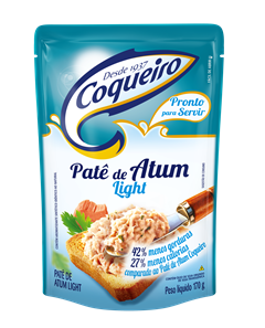 PATE DE ATUM COQUEIRO LIGHT 24X170G