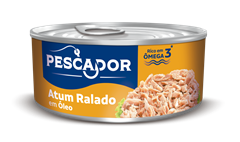 ATUM PESCADOR RALADO C/ OLEO 24X140G