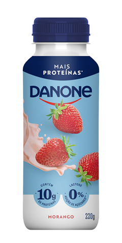 DANONE LIQ PROTEINA MORANGO 220G