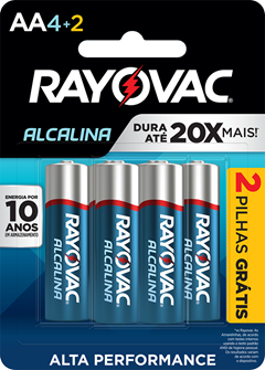 PILHA ALC RAYOVAC AA4 4UN