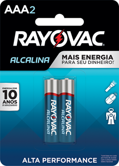 PILHA ALC RAYOVAC AAA2 2UN