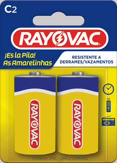 PILHA ZINCO RAYOVAC C2 2UN