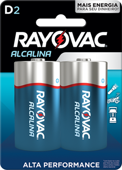 PILHA ALC RAYOVAC D2 2UN