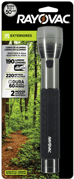 LANTERNA RAYOVAC METAL LED