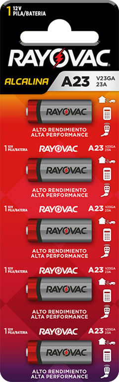 BATERIA ELET RAYOVAC A23 MB C/5UN