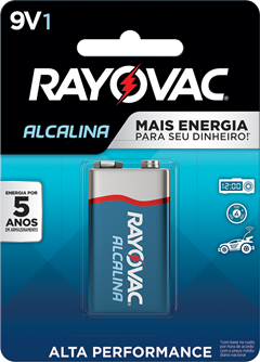 BATERIA ALC RAYOVAC 9V 1UN
