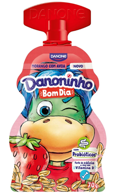 DANONINHO BOM DIA MORANGO COM AVEIA 70G