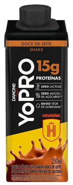 YOPRO UHT 15G DOCE/LEITE HAVANA 250ML