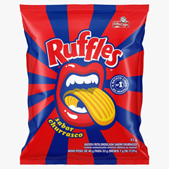 RUFFLES CHURRASCO 33G