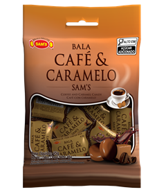 BALA CAFE E CARAMELO VAREJO SAMS 45G