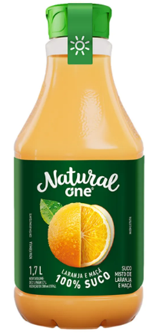 SUCO LARANJA E MACA 1,7L