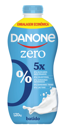 DANONE ZERO LÍQUIDO BATIDO 1200G