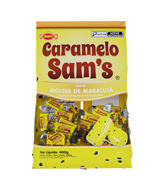 BALA CARAMELO MOUSSE DE MARAC SAMS 400G