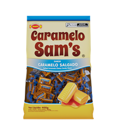 BALA CARAMELO SALGADO SAMS 400G